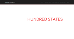 Desktop Screenshot of hundredstates.com